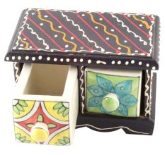 Spice Box-1487 Masala Rack Container Gift Item